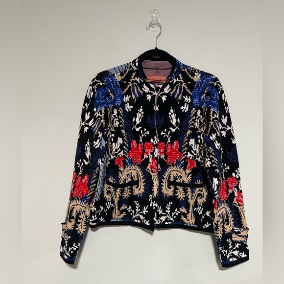Pilcro Anthropologie Debra Knit Cardigan Sweater Jacket Size Small - Picture 1 of 11